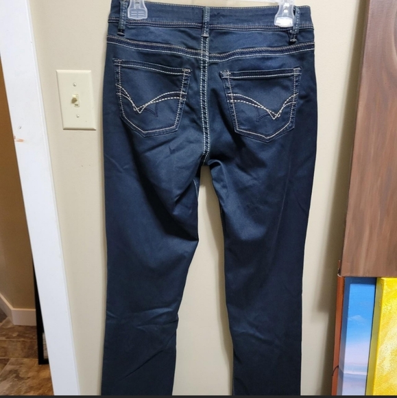 Warehouse One Indigo Bootcut Denim Jeans - Picture 3 of 6